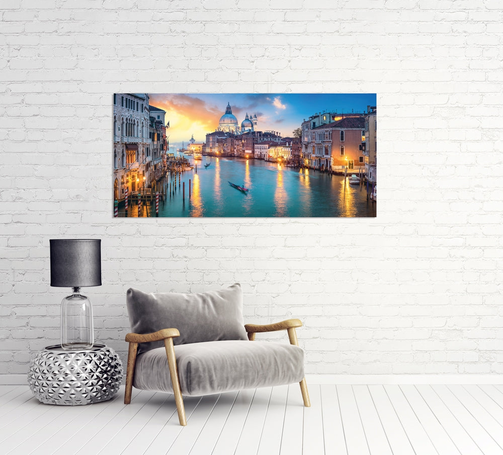 Love Venice | Acryl glasplaat | 66 x 140 cm