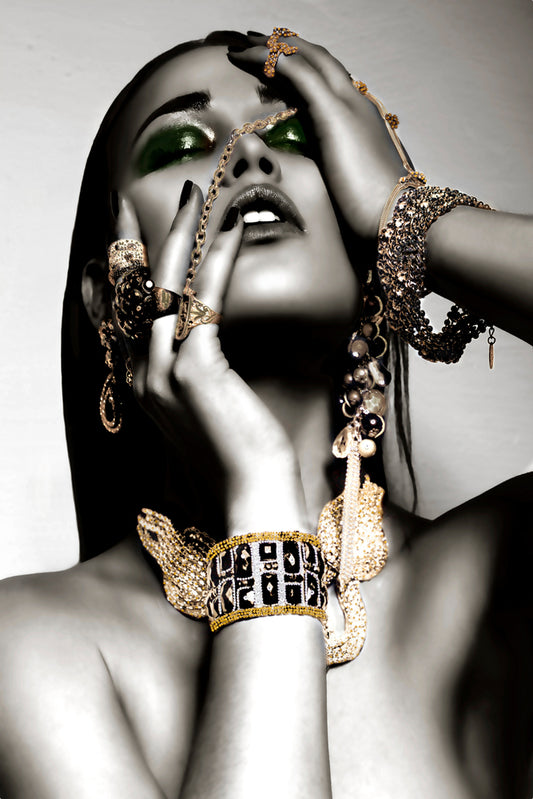 Beauty Snake Jewellery | Glasplaat | 80 x 120 cm