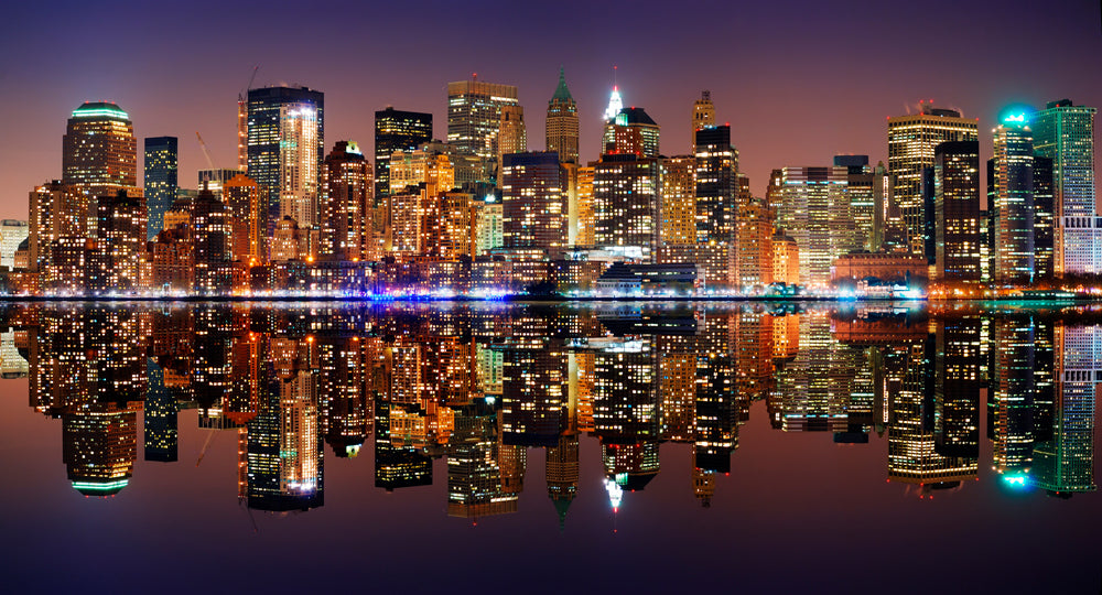 New York Skyline | Acryl glasplaat | 80 x 120 cm