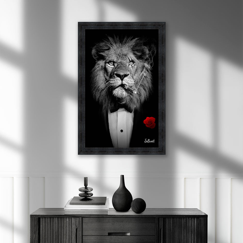 Mafia Lion | Sylvain Binet | 80 x 120  cm